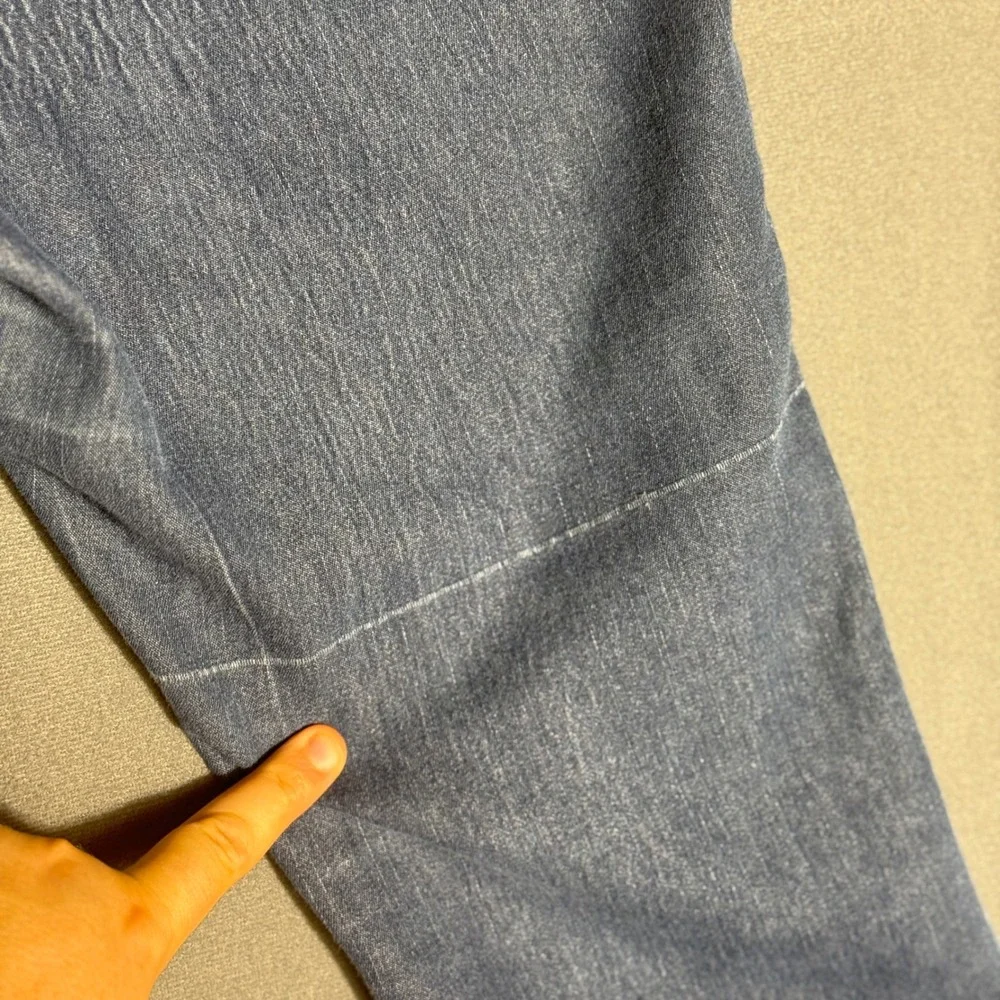 Mudd Jeans Girls 16 Blue 6BM31217 Slim Leg Stretch Denim Embroidered Pockets see